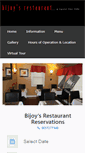 Mobile Screenshot of bijoysrestaurant.com